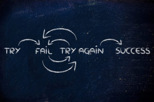Failure is part of the process toward success.